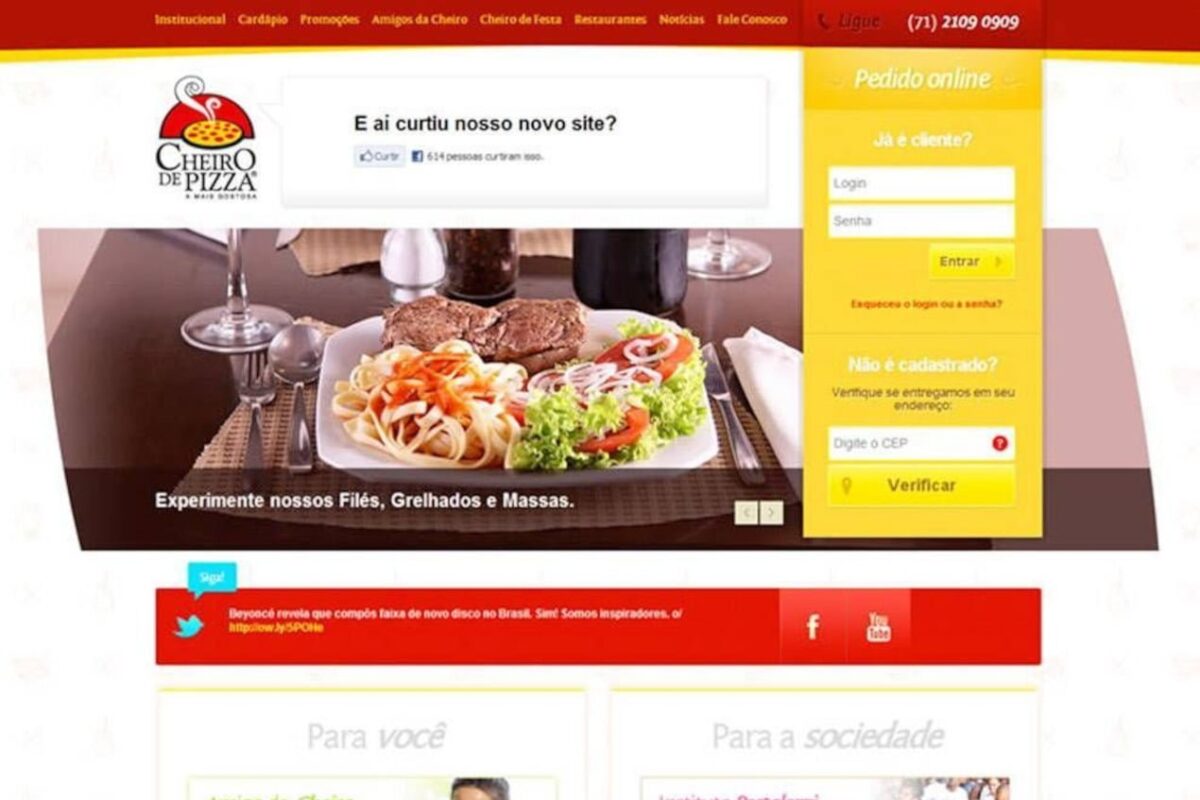 Cheiro de Pizza