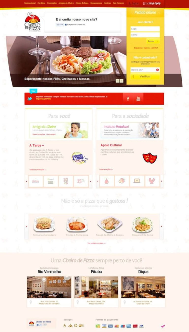 Home - Cheiro de Pizza