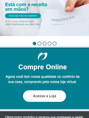 Versão tablet — A Fórmula – Institucional