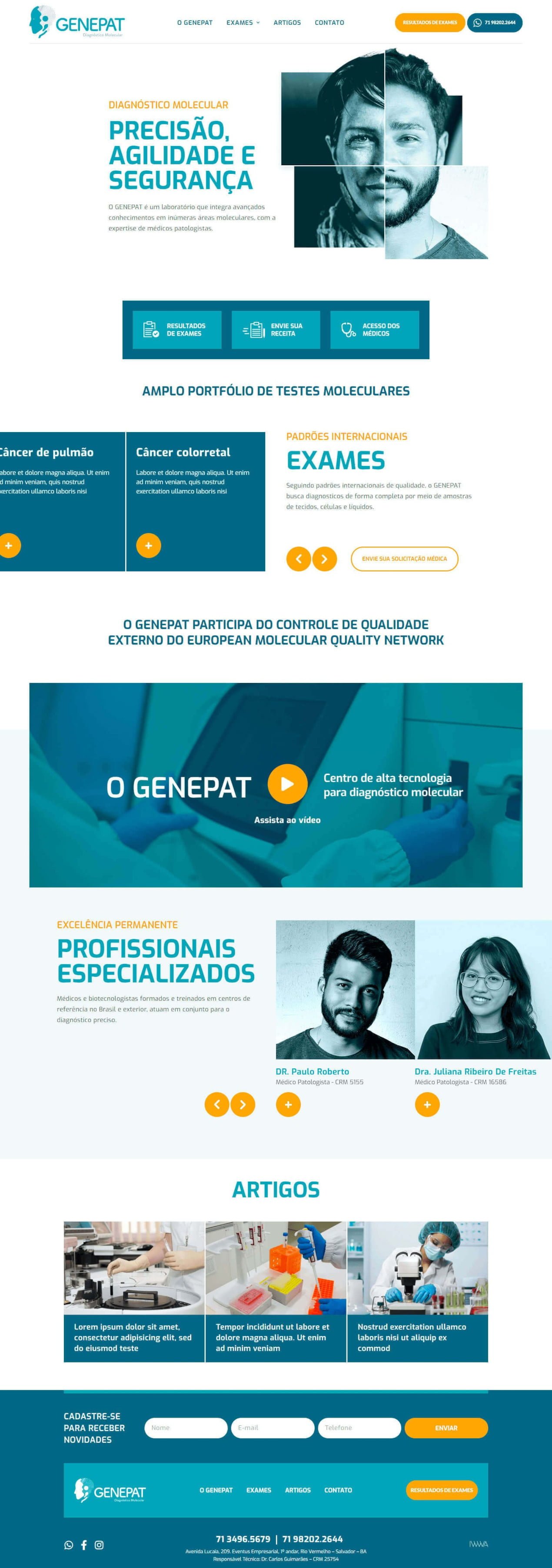 Home desktop — Genepat