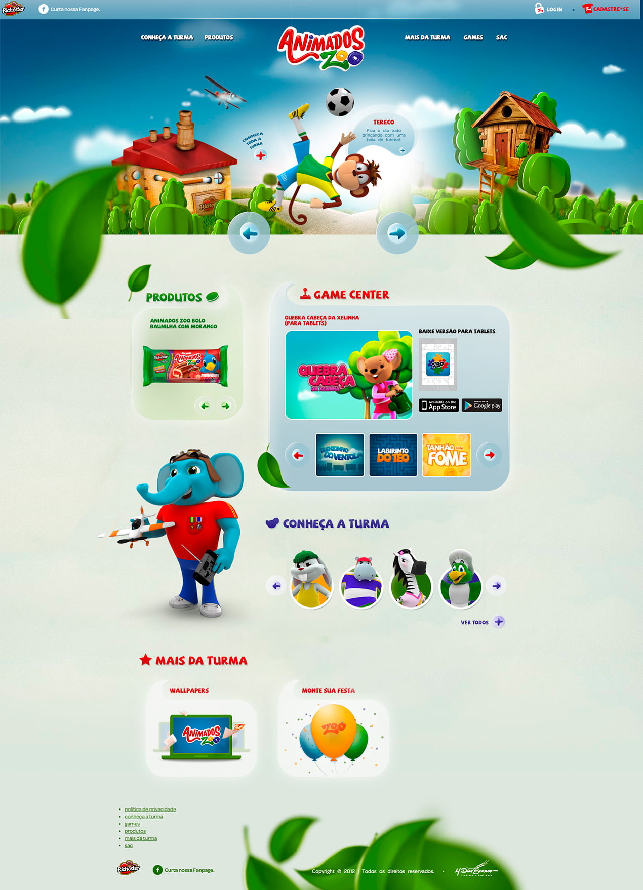 Home desktop — Animados Zoo
