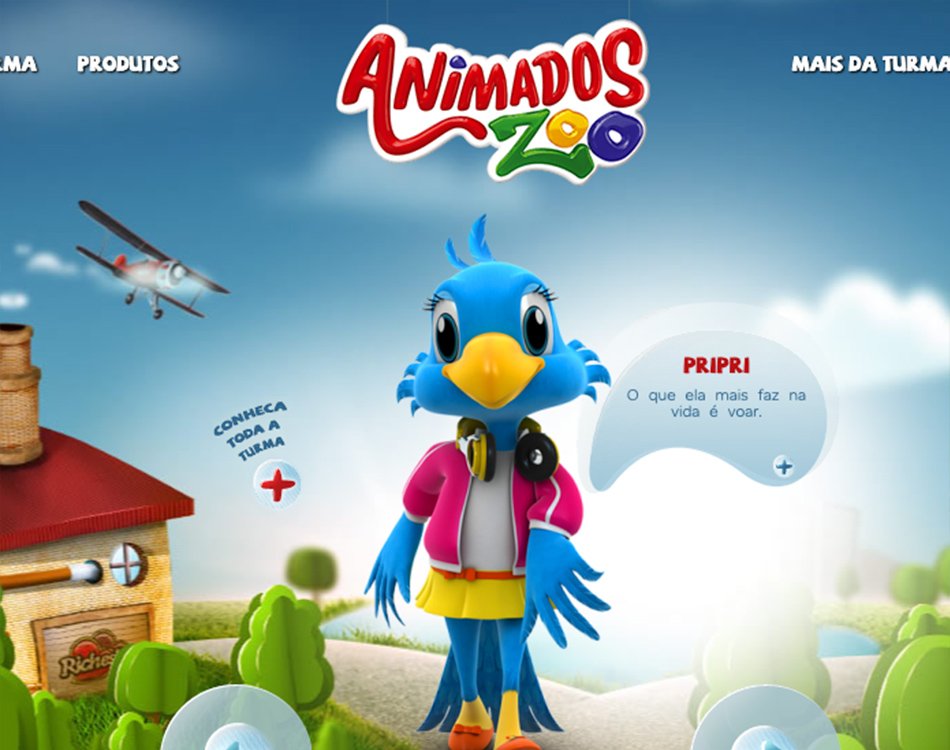 Foto do projeto — Animados Zoo