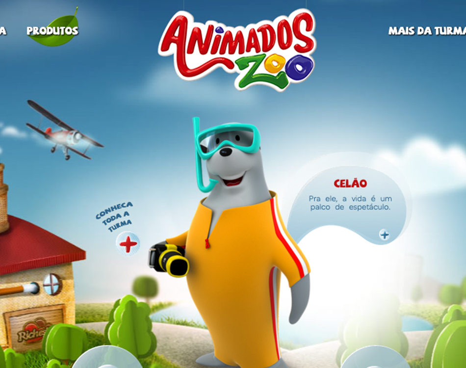 Foto do projeto — Animados Zoo