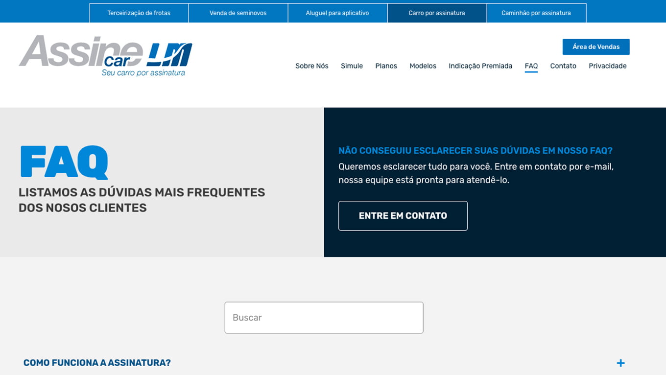 Galeria - Assine Car LM