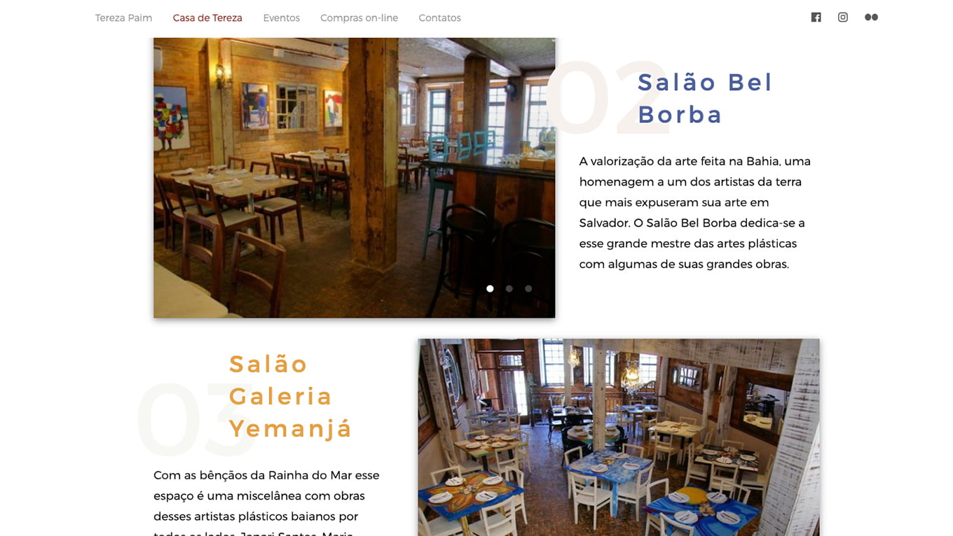 Galeria - Casa de Tereza
