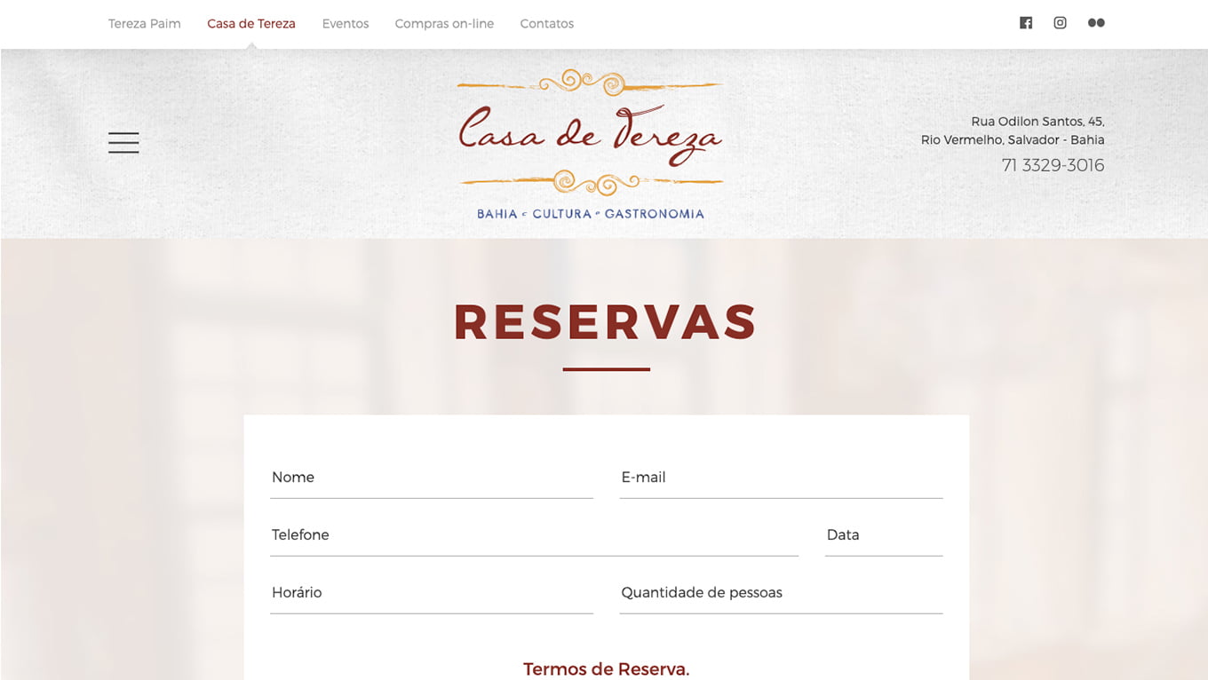 Galeria - Casa de Tereza