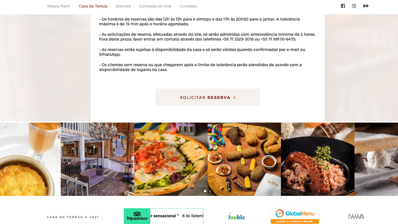 Galeria - Casa de Tereza