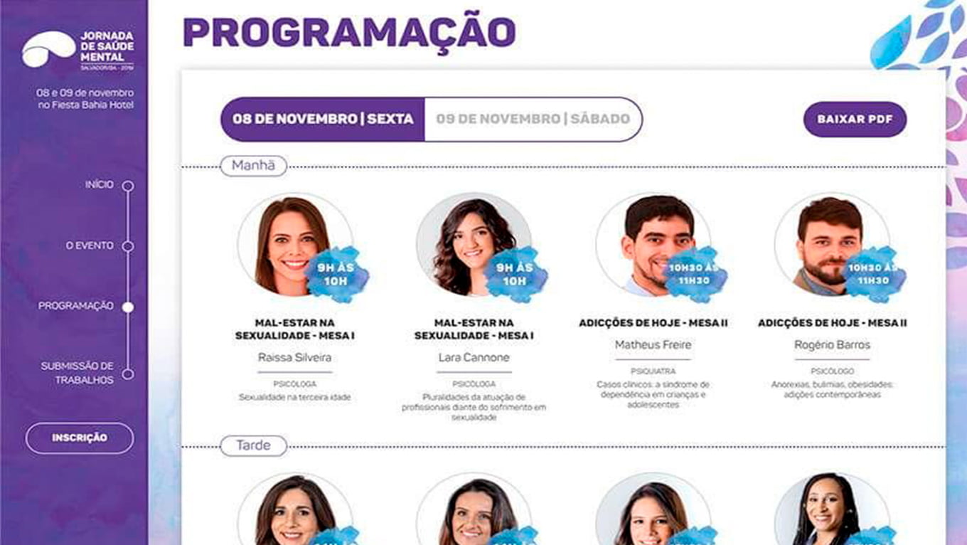 Galeria - Jornada Saúde Mental 2019