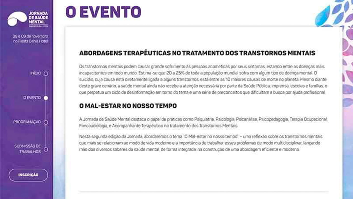 Galeria - Jornada Saúde Mental 2019