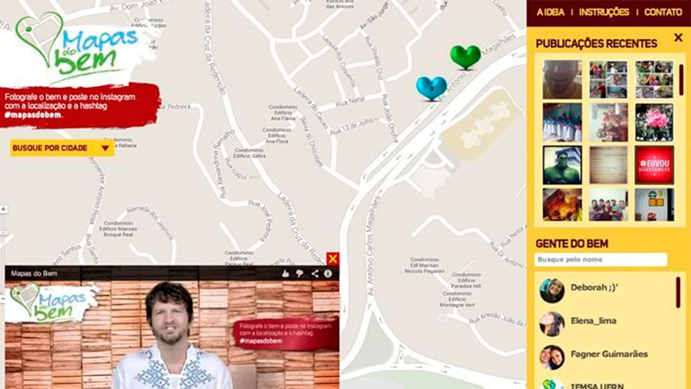 Galeria - Mapas do Bem