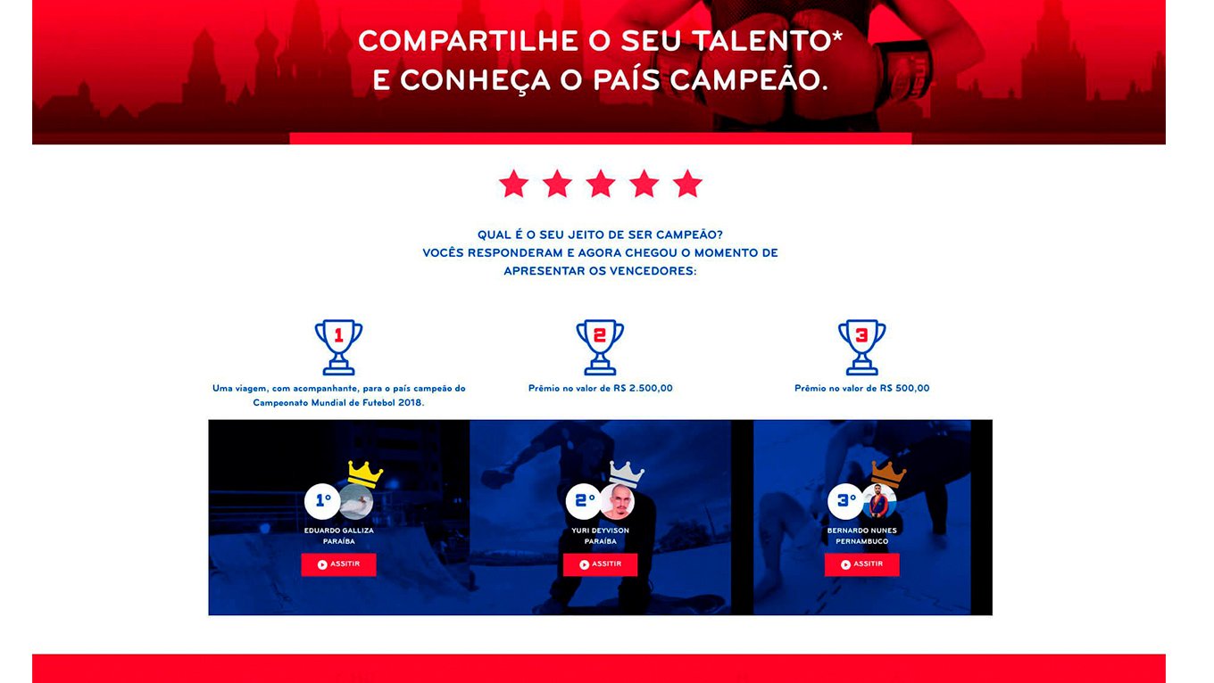 Galeria - Meu jeito de ser campeão