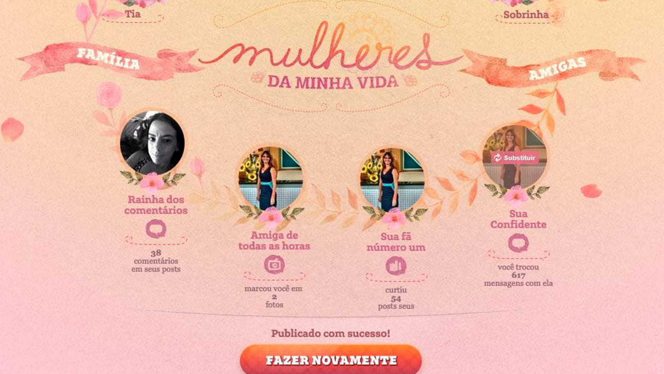 Galeria - Mulheres da Minha Vida