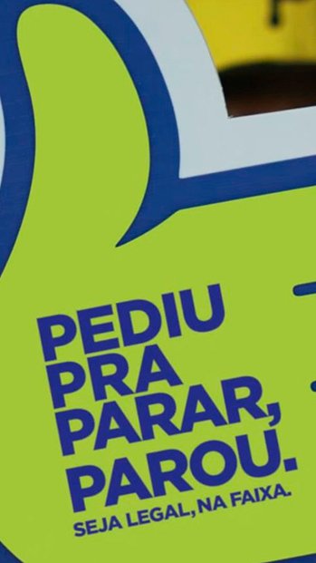 Pediu pra parar, parou