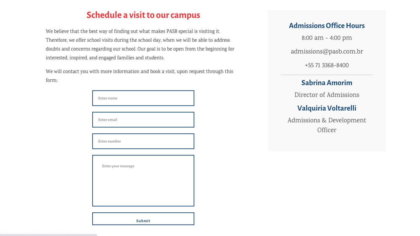 Galeria - Pan American School of Bahia