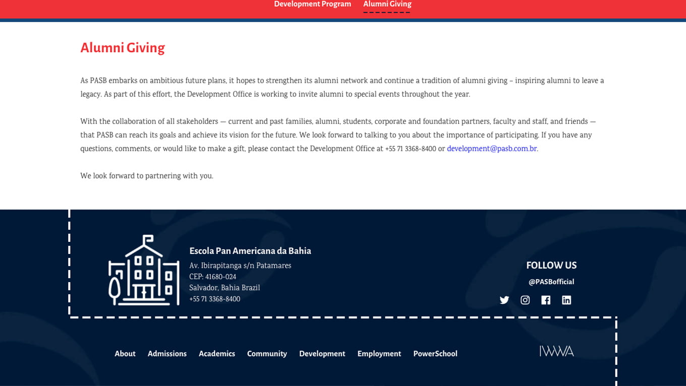 Galeria - Pan American School of Bahia