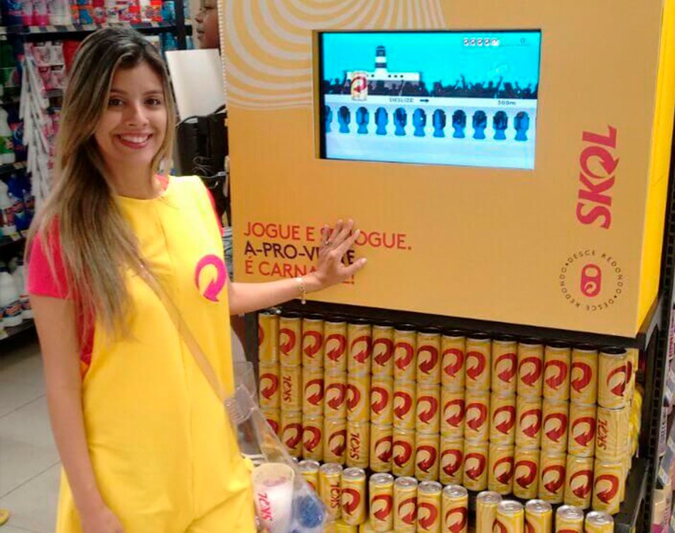 Foto do projeto — Jogue e se Jogue Skol