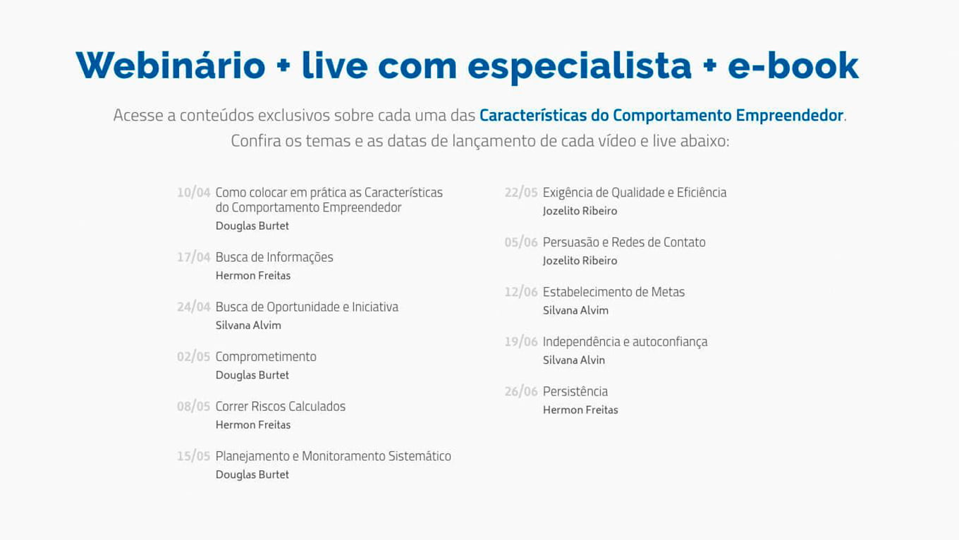 Galeria - Sebrae Talks