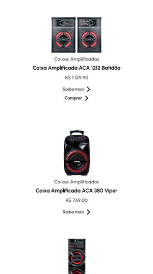 Tela mobile — Amvox Institucional