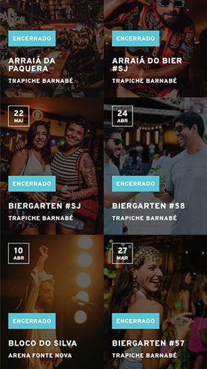 Tela mobile — Hub Feed