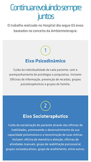 Tela mobile — Holiste