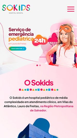 Tela mobile — Sokids