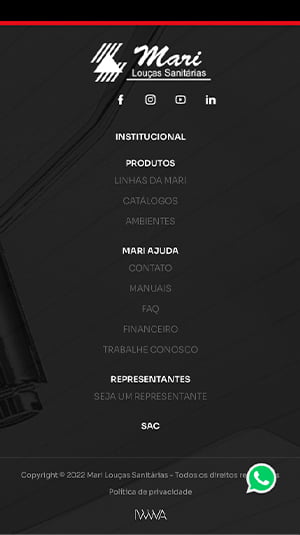 Tela mobile — Mari Louças