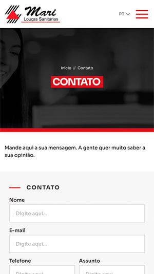 Tela mobile — Mari Louças