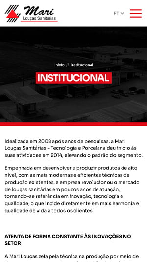 Tela mobile — Mari Louças