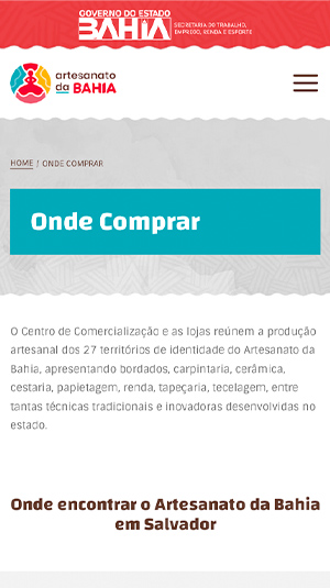 Galeria - Artesanato da Bahia
