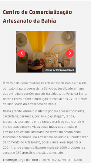 Galeria - Artesanato da Bahia