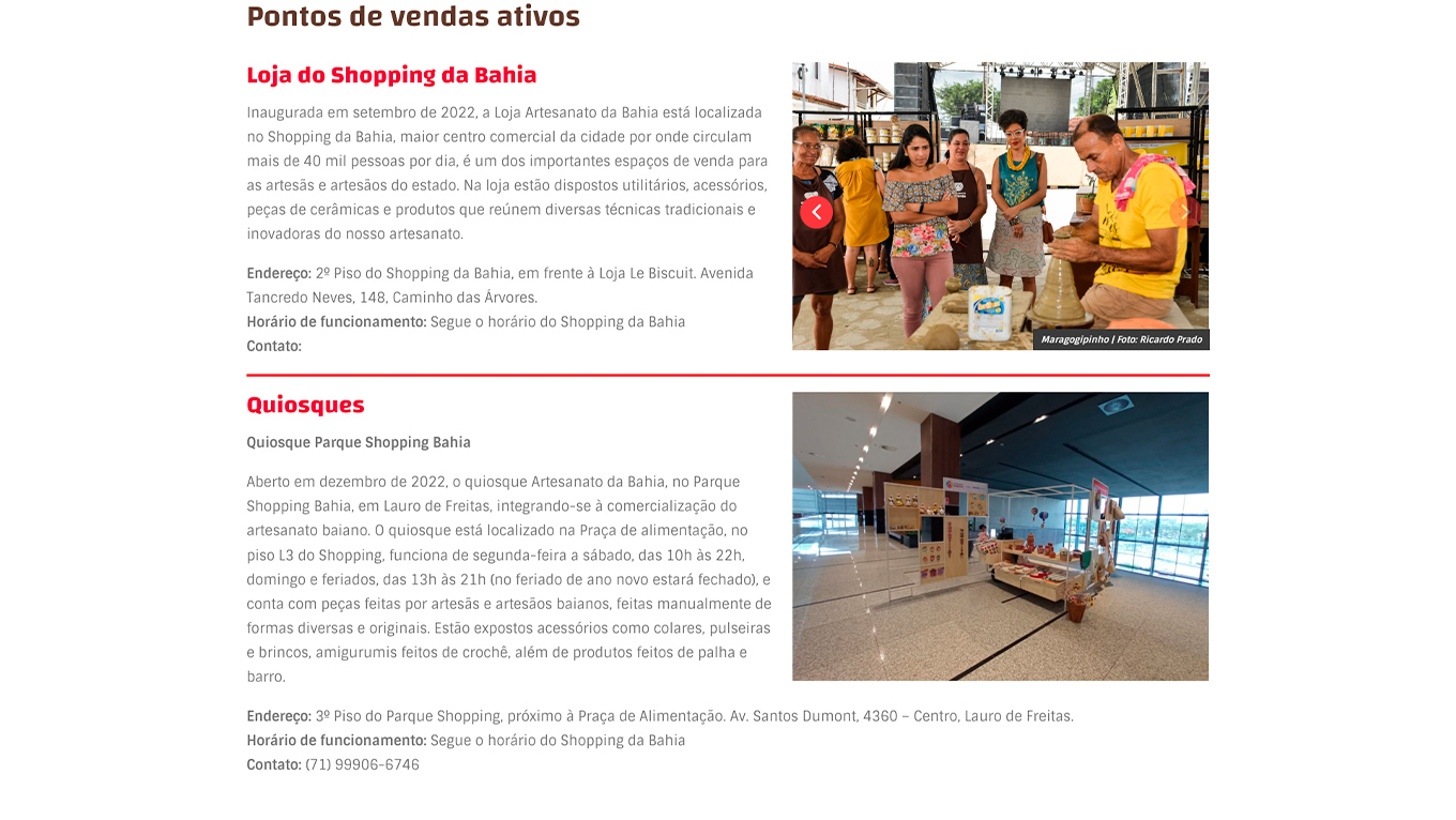 Galeria - Artesanato da Bahia