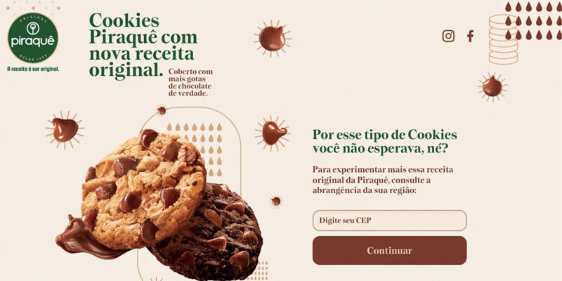 <strong>Aceita Cookies</strong> Piraquê