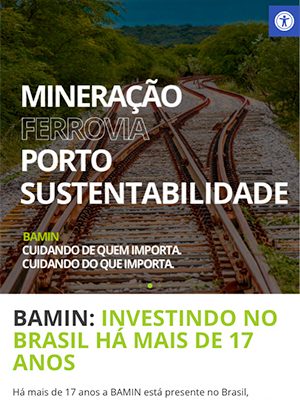 Versão tablet — Bamin