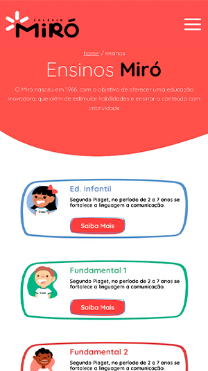 Galeria - Colégio Miró