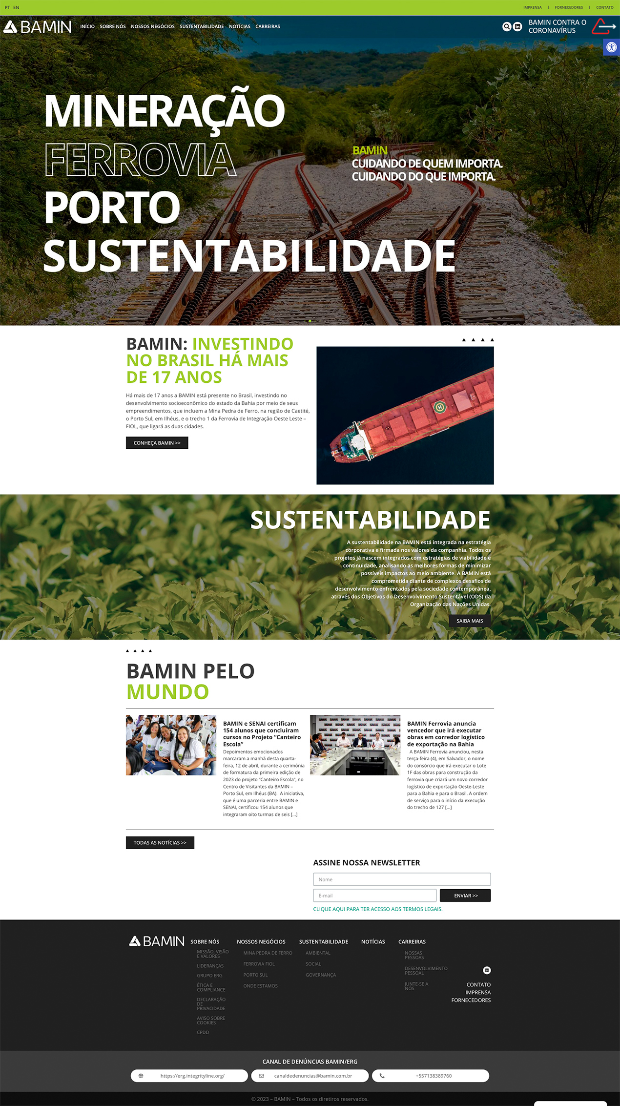Home desktop — Bamin