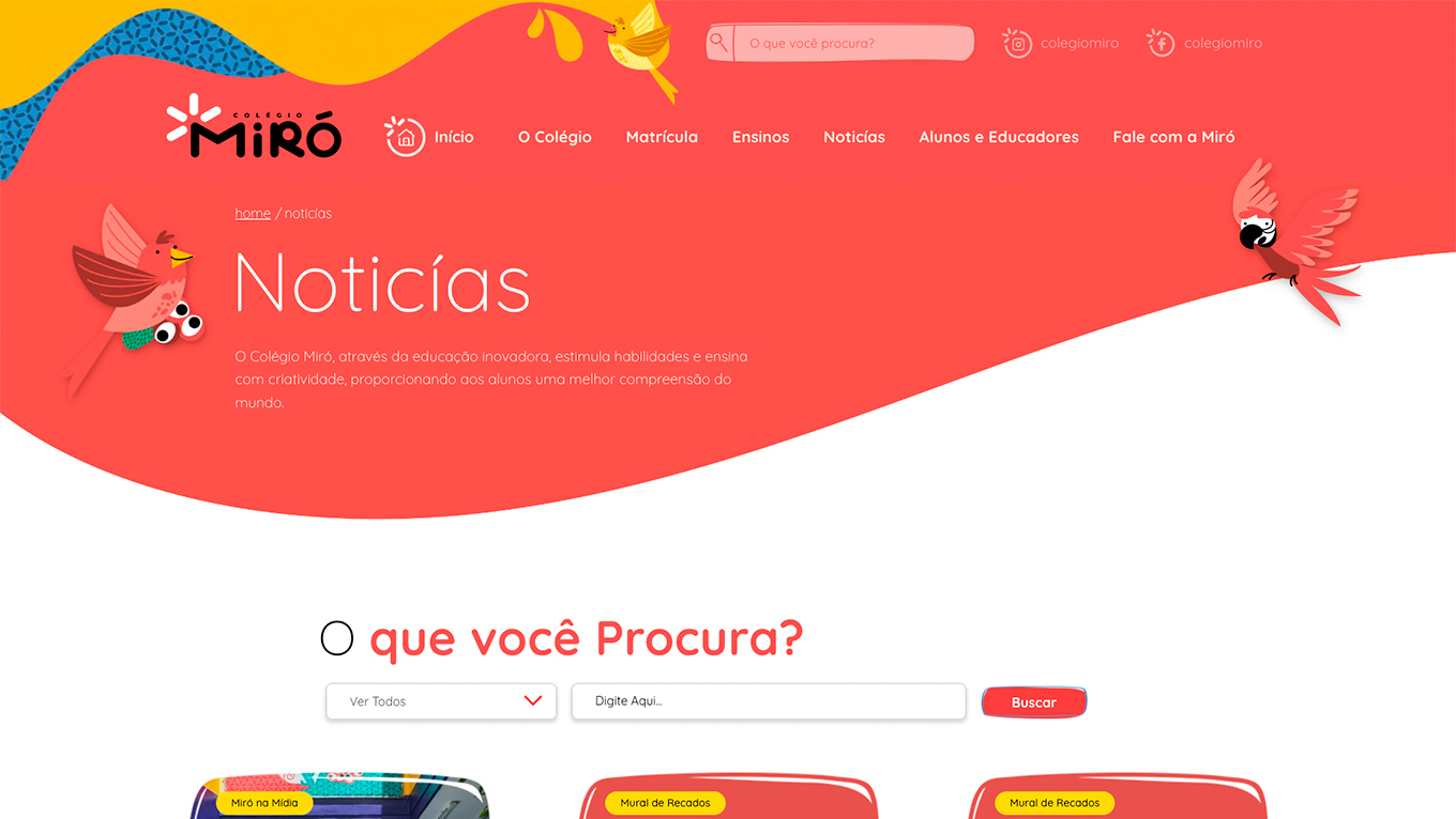 Galeria - Colégio Miró