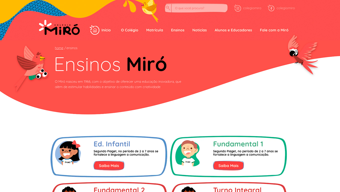 Galeria - Colégio Miró