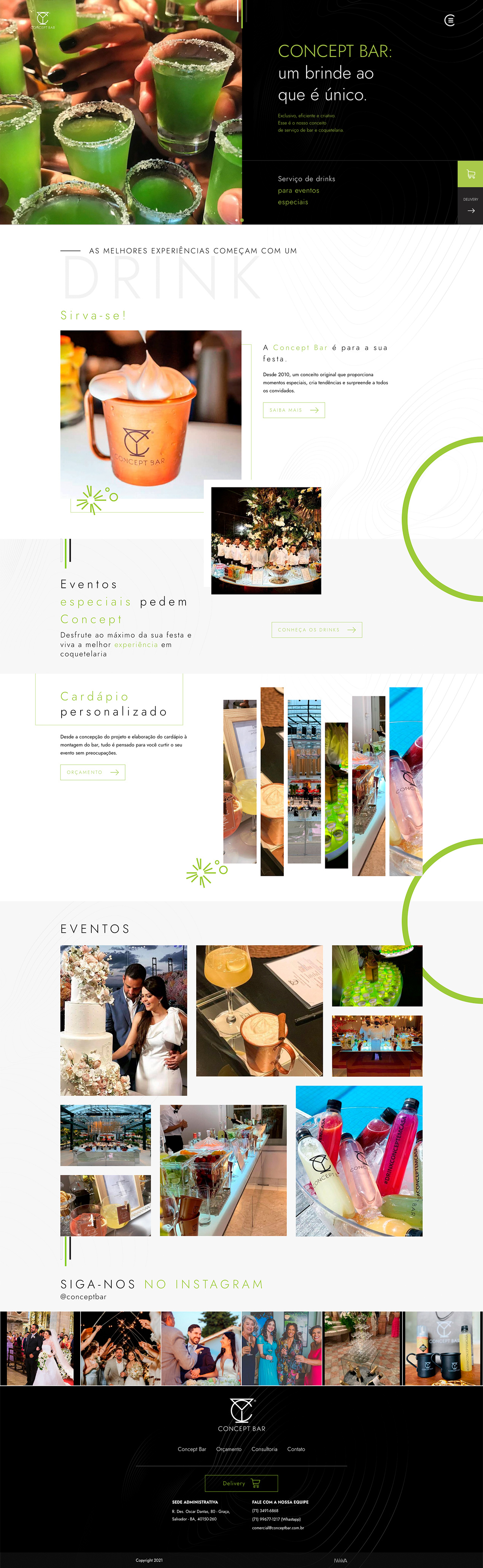 Home desktop — <strong>Concept</strong> Bar
