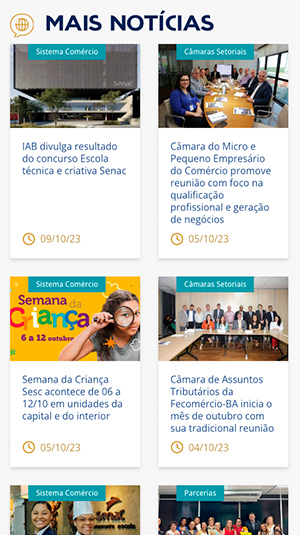 Galeria - Fecomércio Bahia