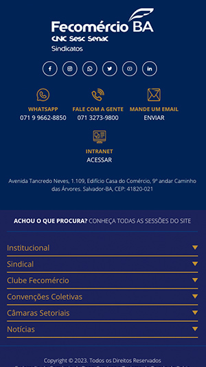 Galeria - Fecomércio Bahia