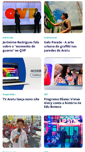 Galeria - Tv Aratu