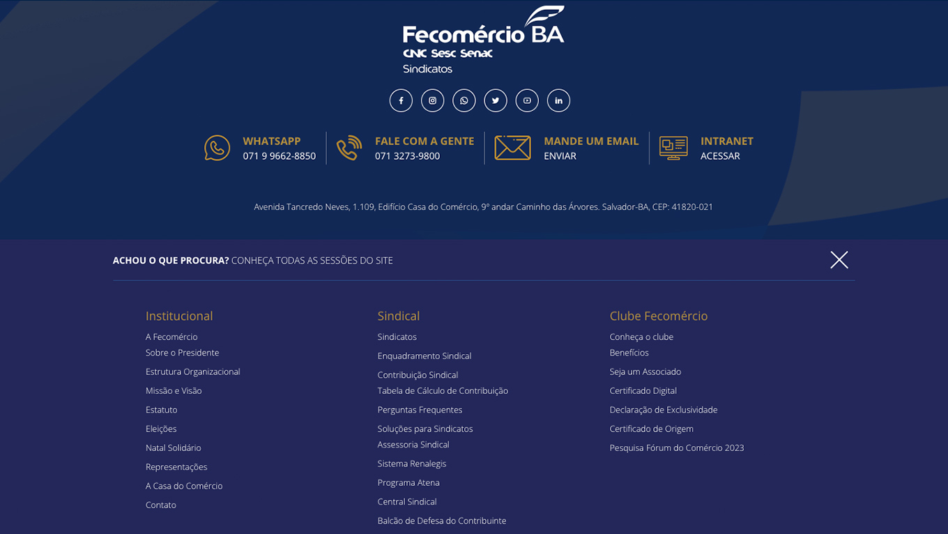 Galeria - Fecomércio Bahia