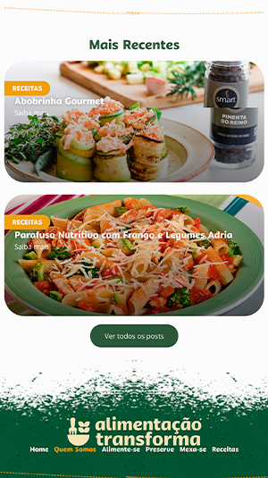 Galeria - Alimentação Transforma