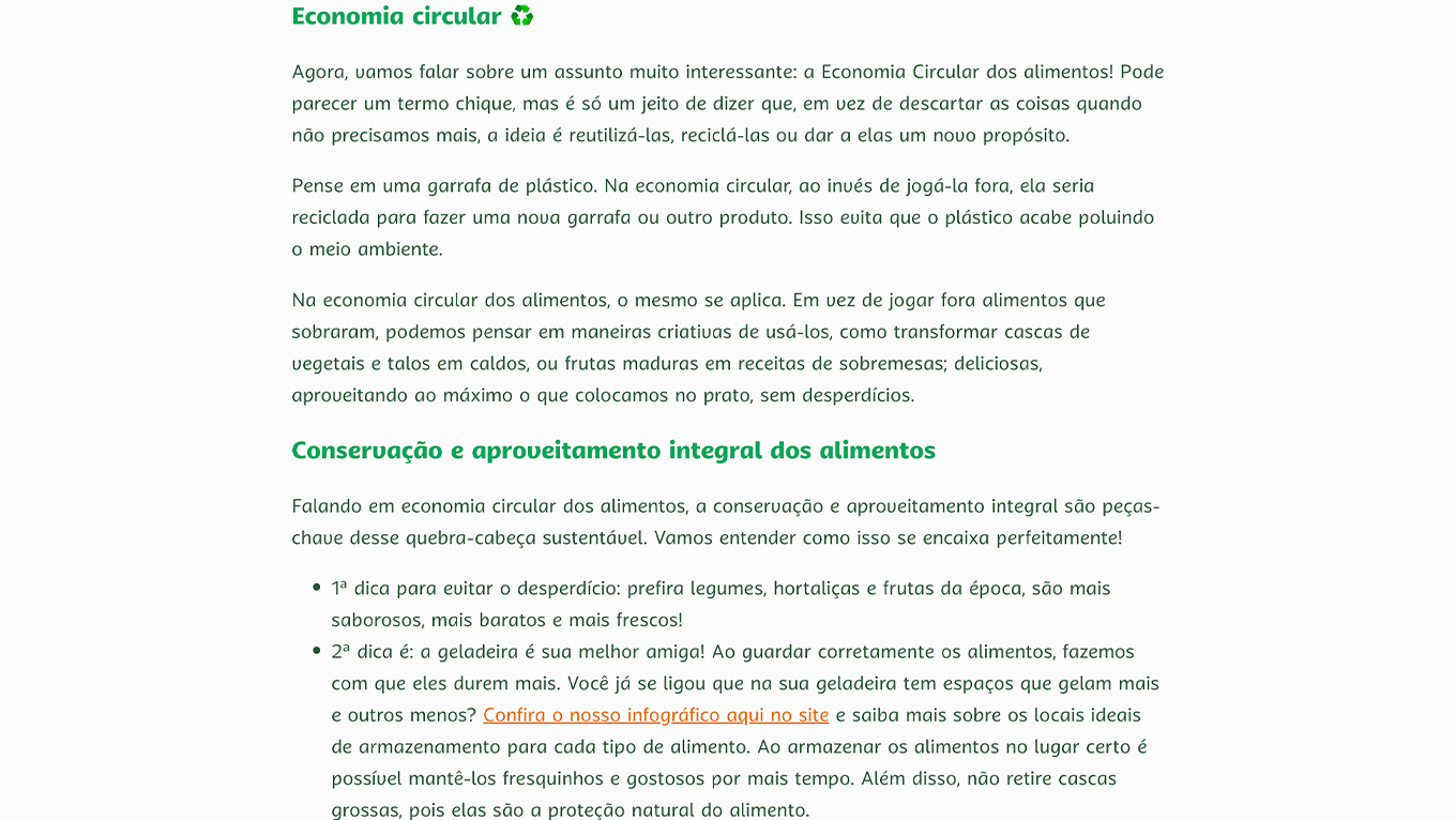 Galeria - Alimentação Transforma