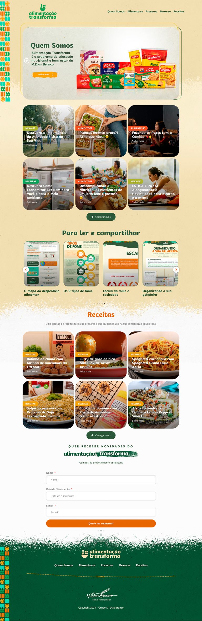 Home - Alimentação Transforma