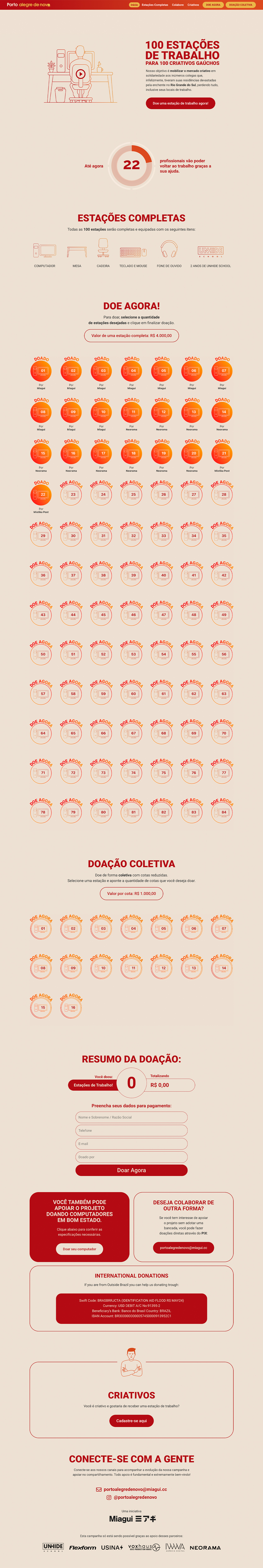 Home desktop — Porto Alegre de novo