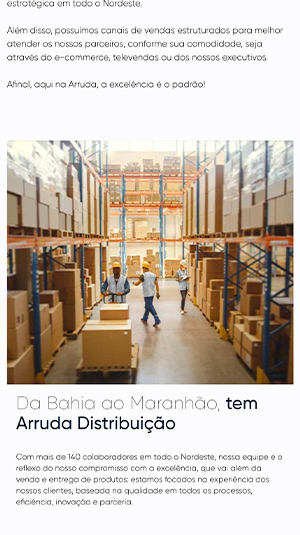 Galeria - Arruda Distribuição