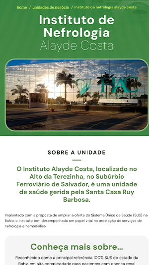 Galeria - Santa Casa Rui Barbosa