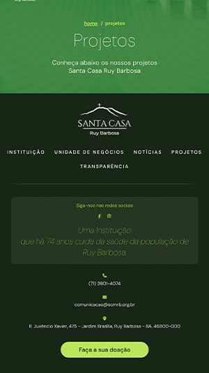 Galeria - Santa Casa Rui Barbosa