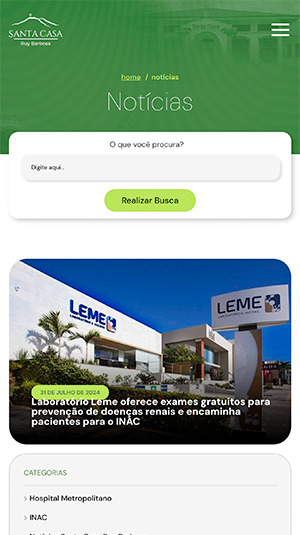 Galeria - Santa Casa Rui Barbosa